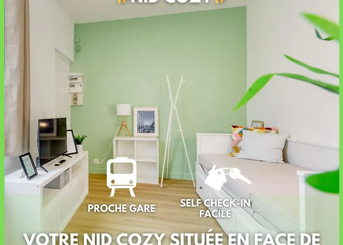 Le Nid Cozy - Face Gare De Corbeil