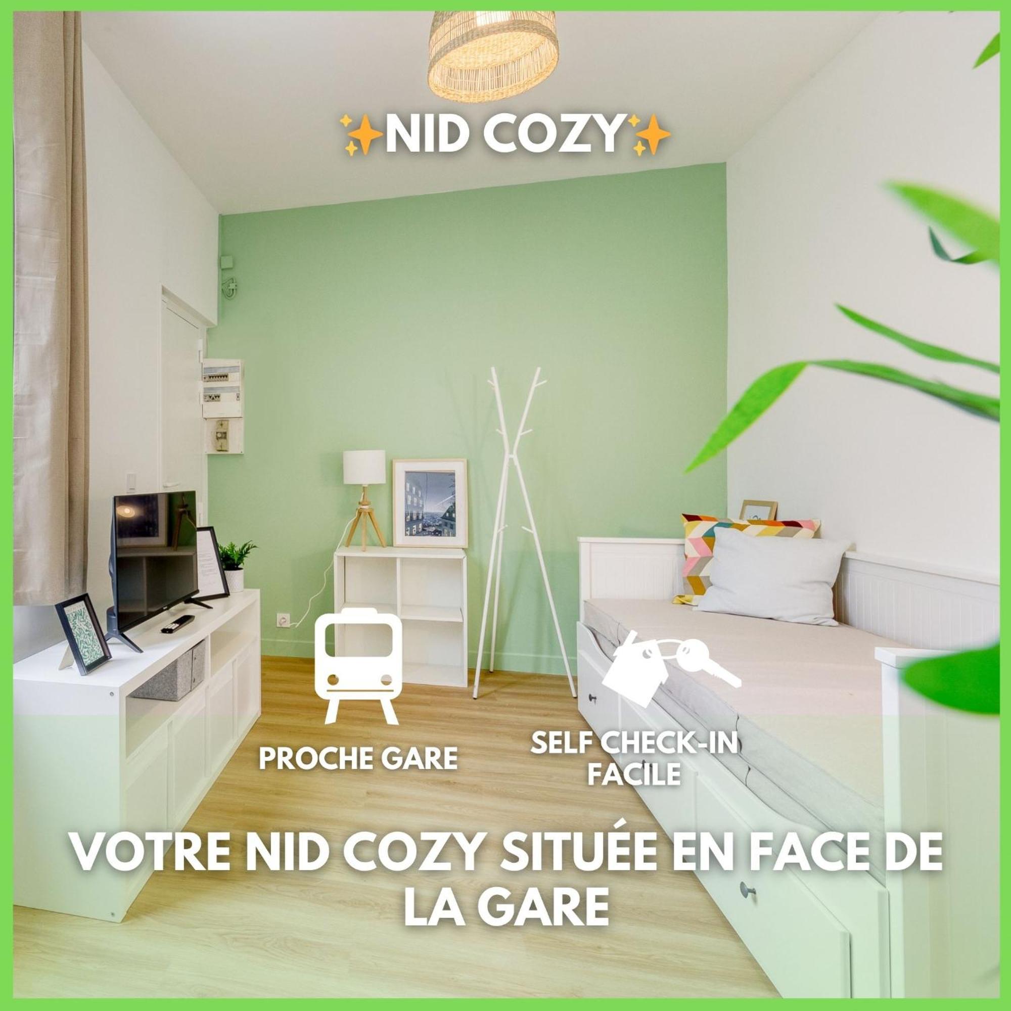 Le Nid Cozy - Face Gare De Appartement